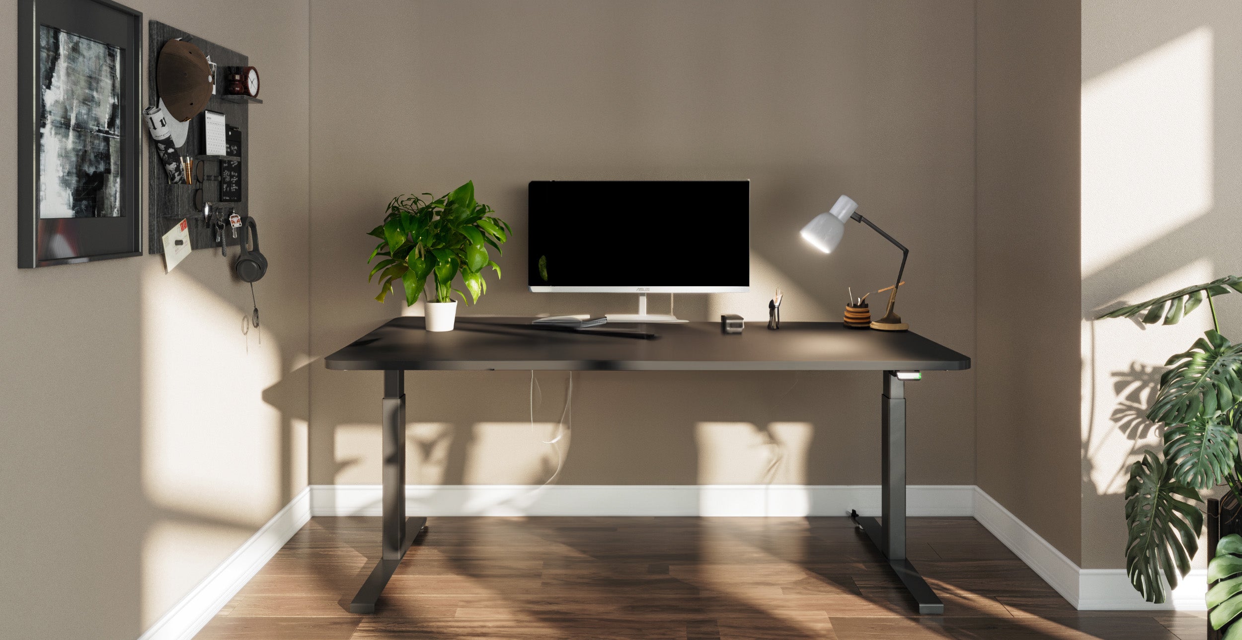 höhenverstellbarer Schreibtisch von Tischling